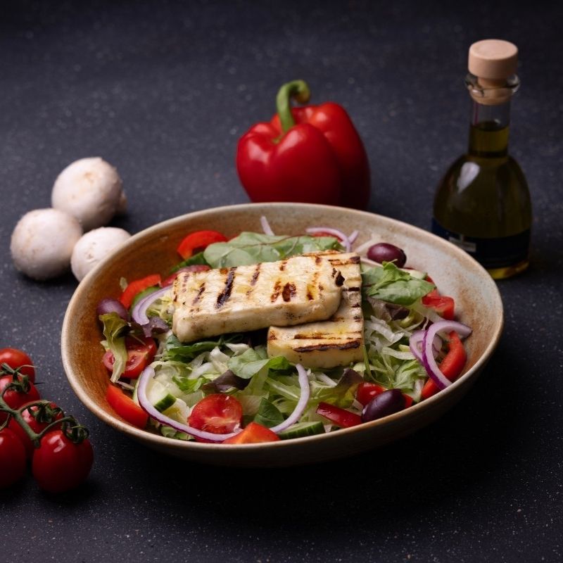  Halloumi Sallad 